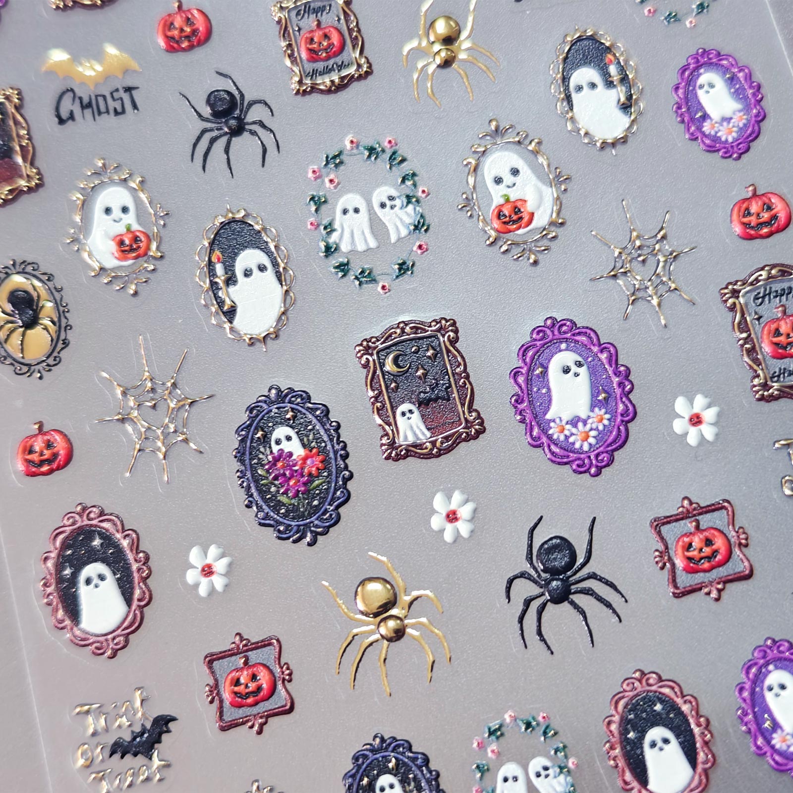 5D Nail Sticker - Halloween Frame