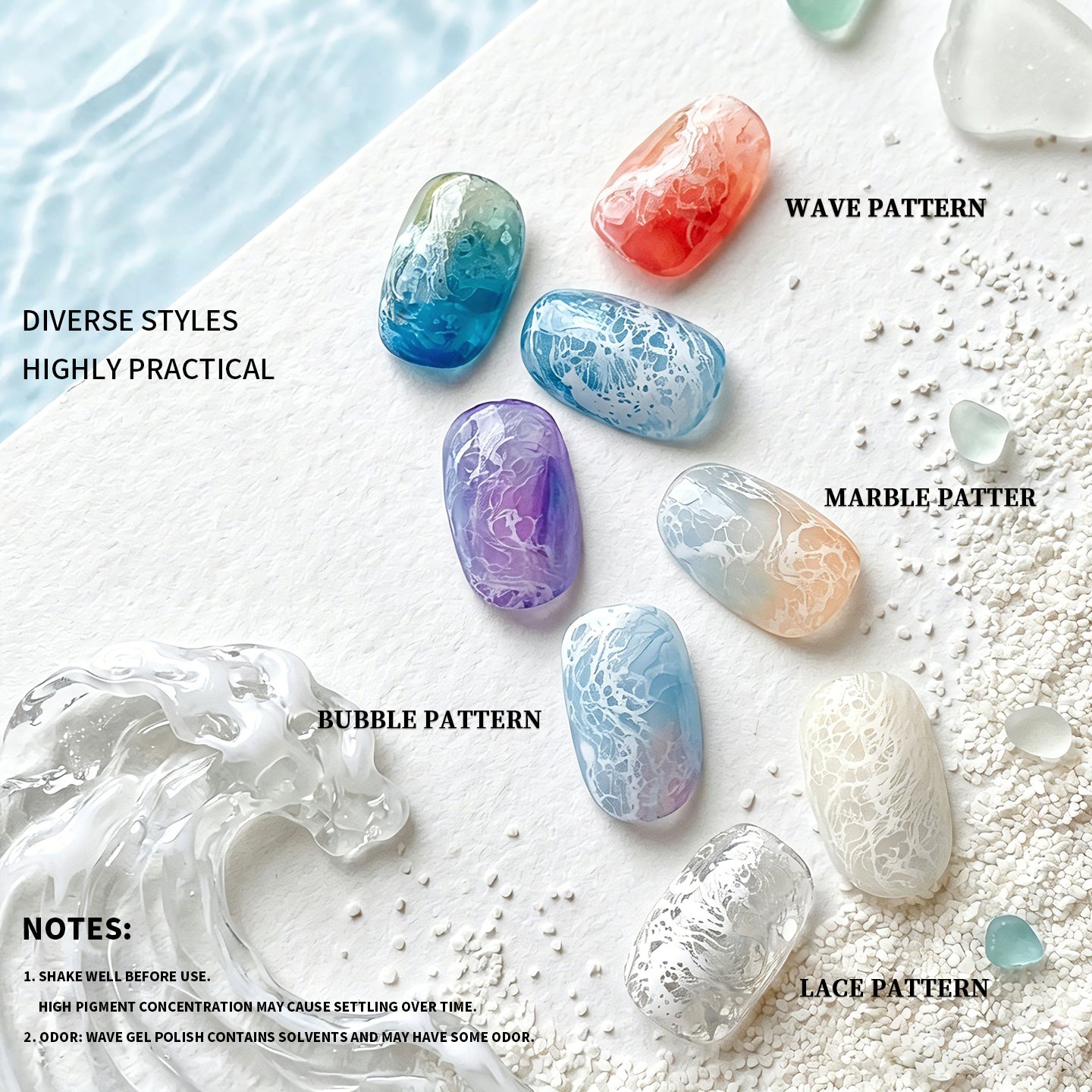 Hema-Free Ocean Wave Gel - 04 Dream Purple