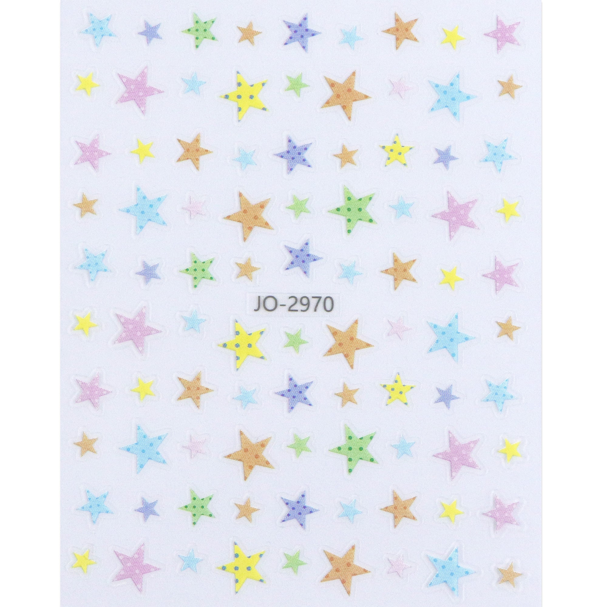 Nail Sticker - Pastel Stars