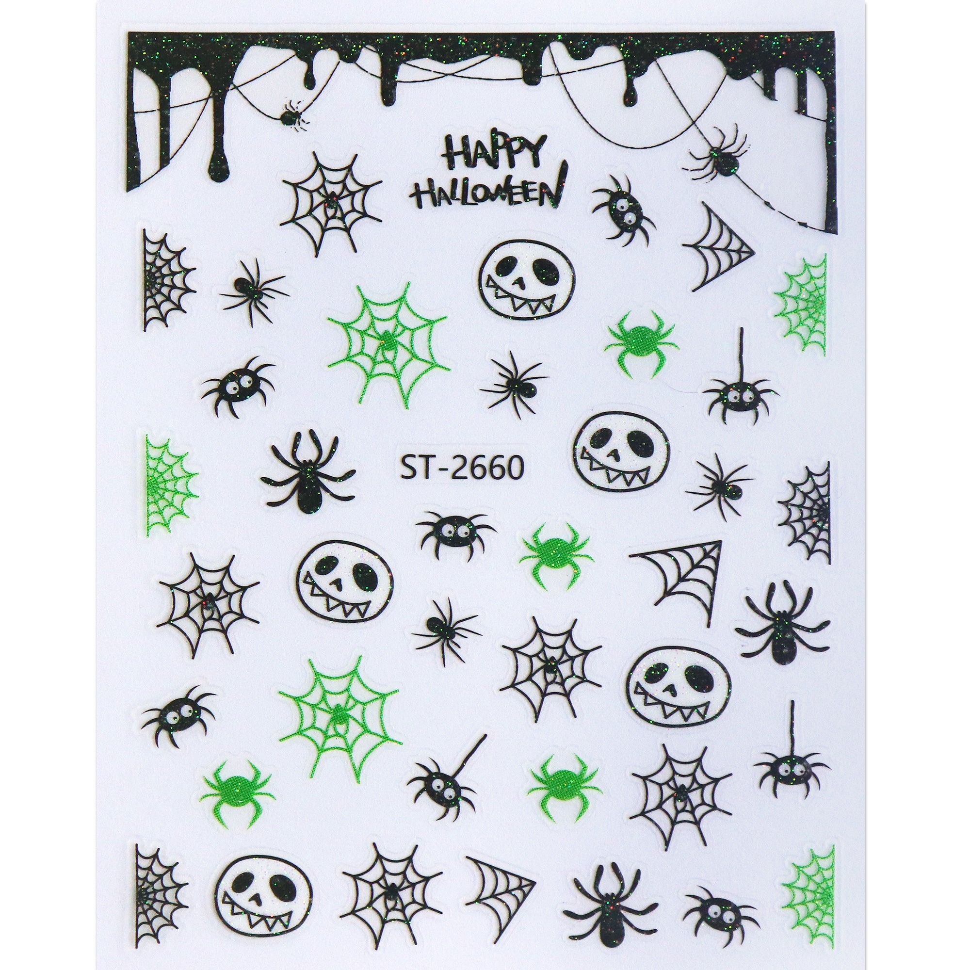 Nail Sticker - Happy Halloween