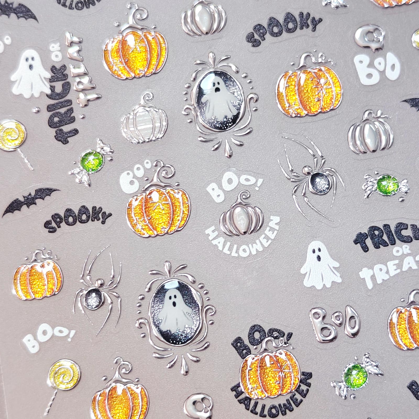 Jelly Nail Sticker - Trick or Treat