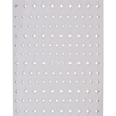 Nail Stickers - Metallic Silver