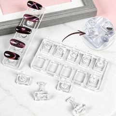 Non-Magnetic Nail Practice Stand with Holders
