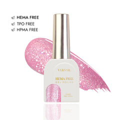 Hema-Free Glitter Gel Polish - 044 Pink Star