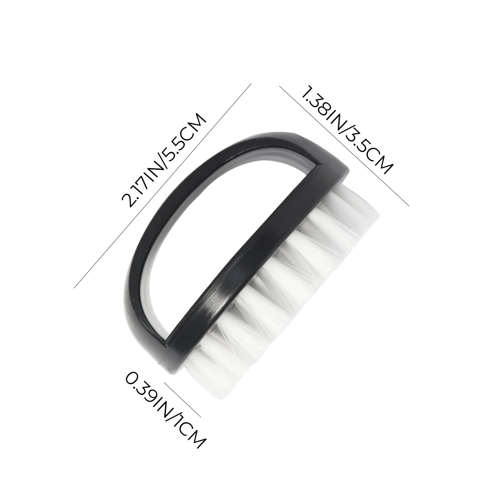 Handle Grip Nail Cleaning Brush - Big Round