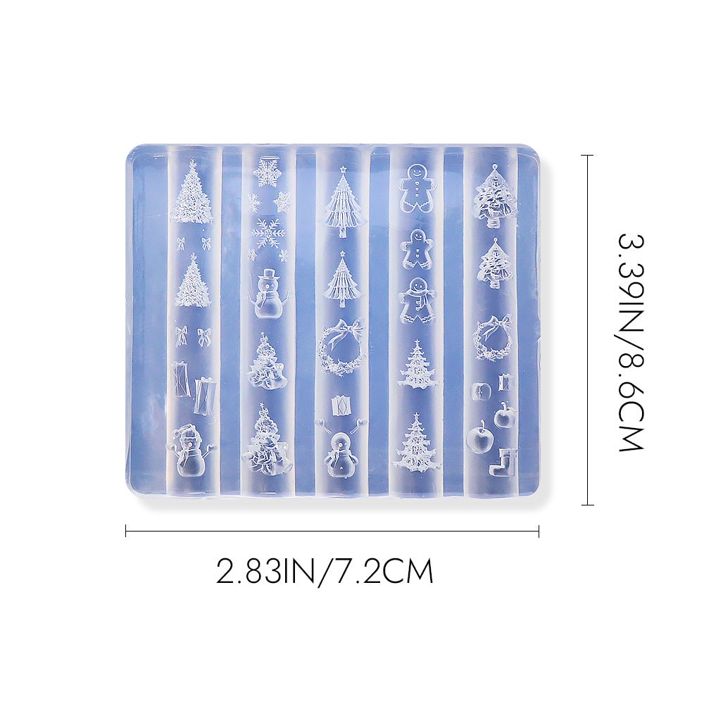 3D Nail Art Mold (Upgrade) - #39 Christmas
