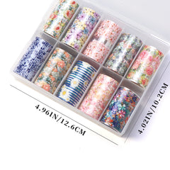 Nail Transfer Foil - Floral (Tropical)