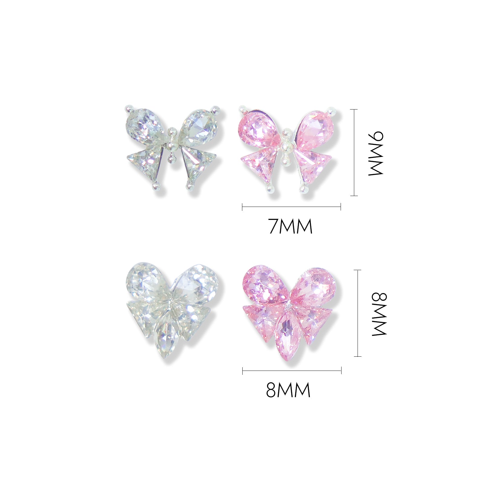 Heart & Butterfly Charms