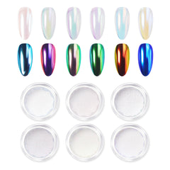Nail Chrome Powder Set ( VC03-VC08)