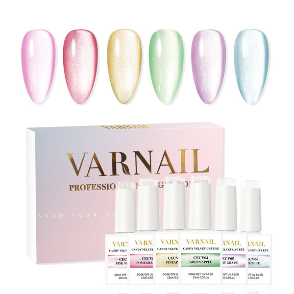 Candy Velvet Cat Eye Magnetic Gel Polish – VARNAIL