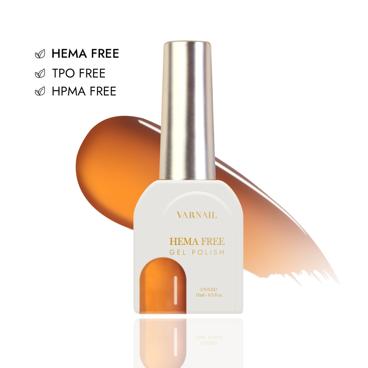 Hema-Free Jelly Gel Polish - 049 Amber Caramel