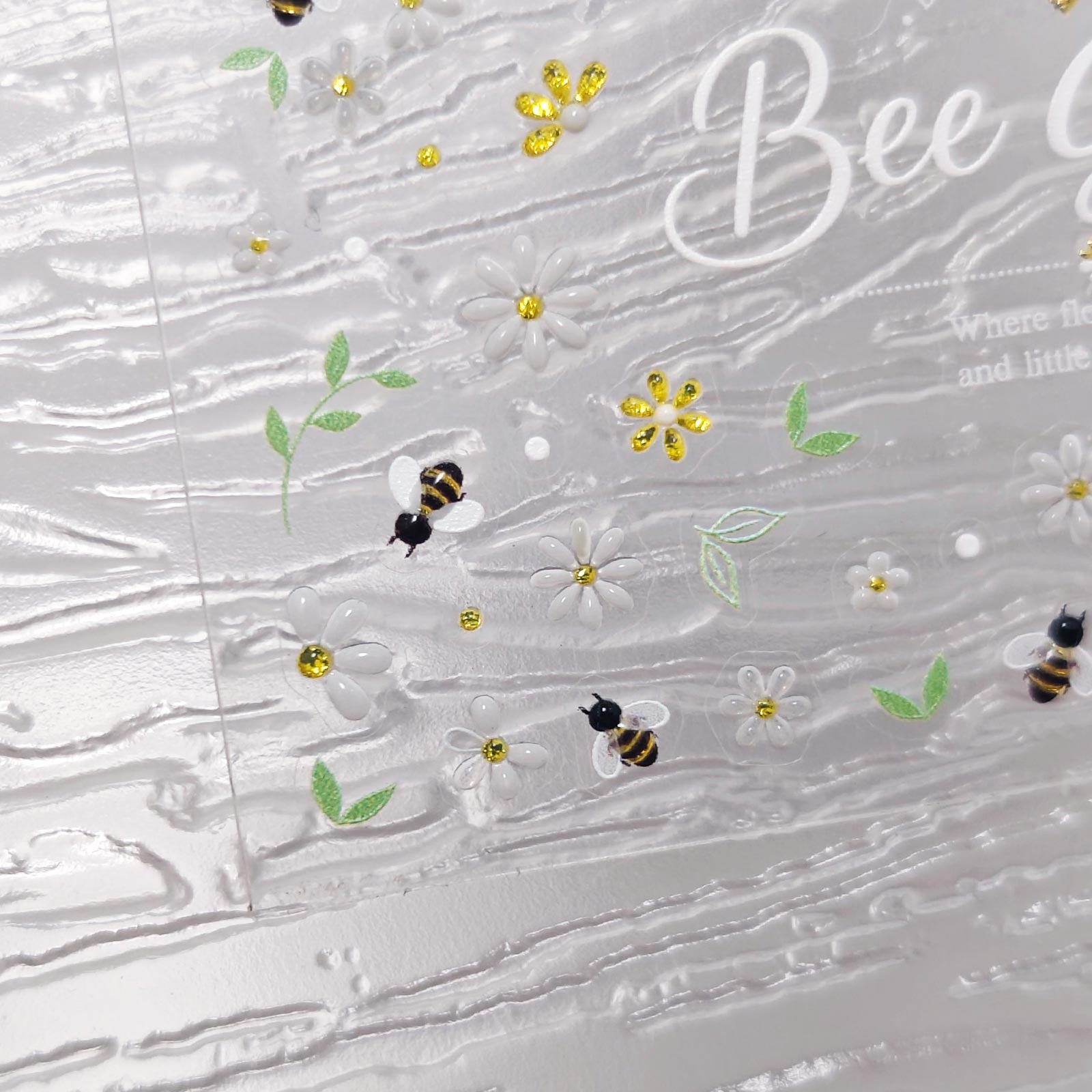 Jelly Nail Sticker - Bee Garden