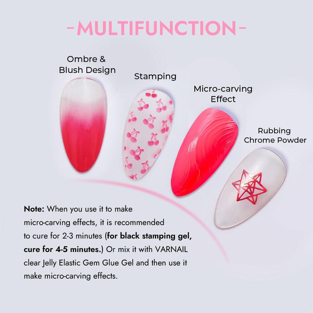 3-in-1 Stamping Ombre Paint Gel (Hema-Free) - SOP15 Solar Flare