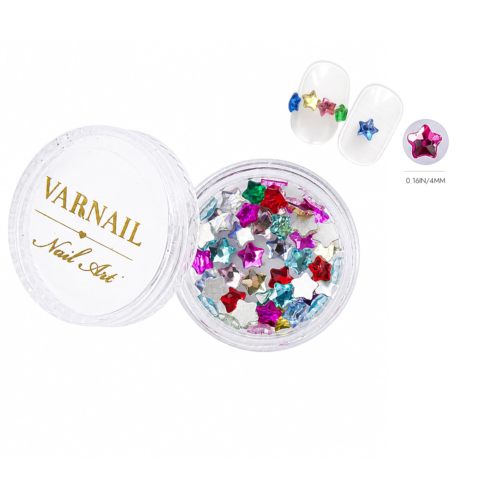 Five-pointed Star Nail Charms