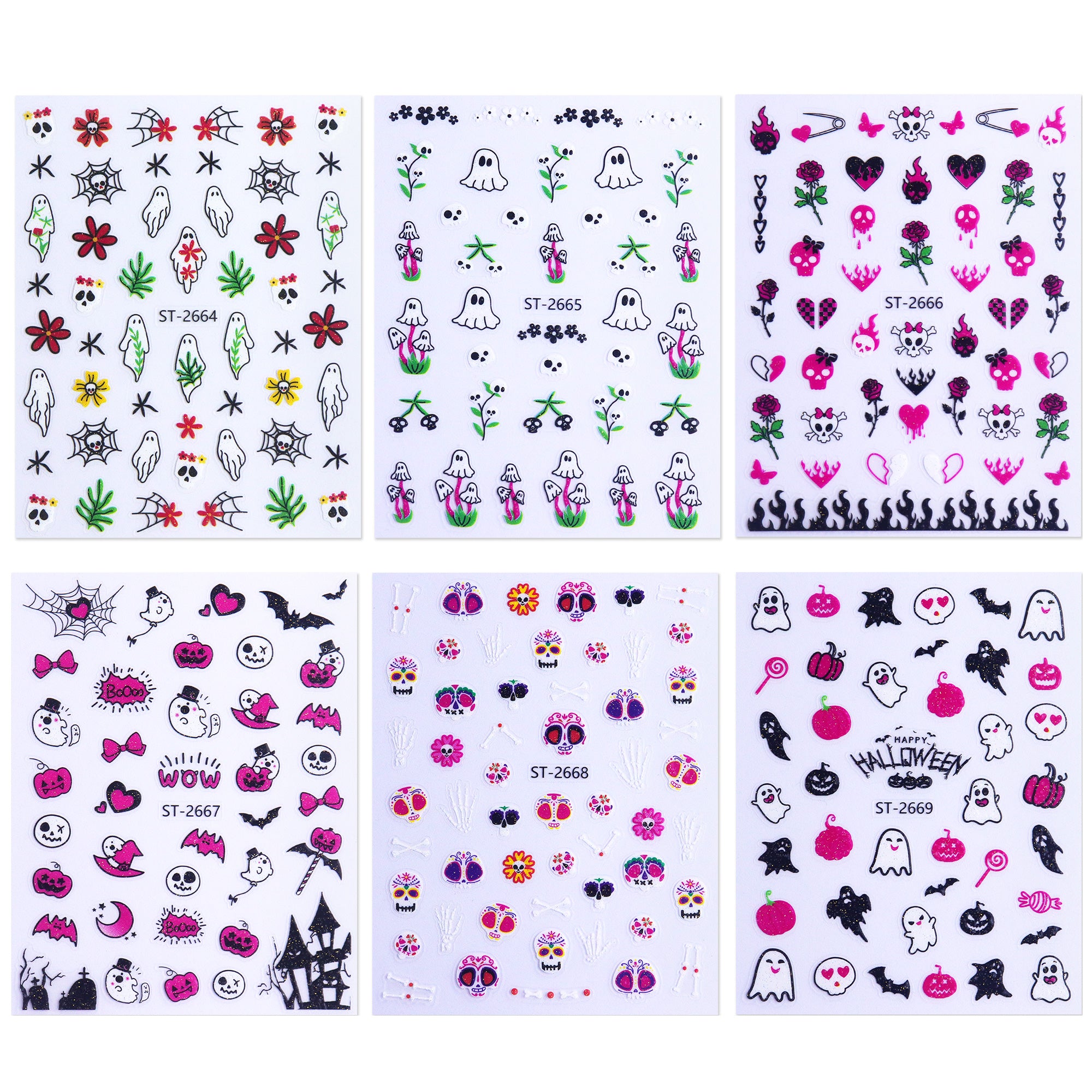 Nail Sticker - Cute Halloween
