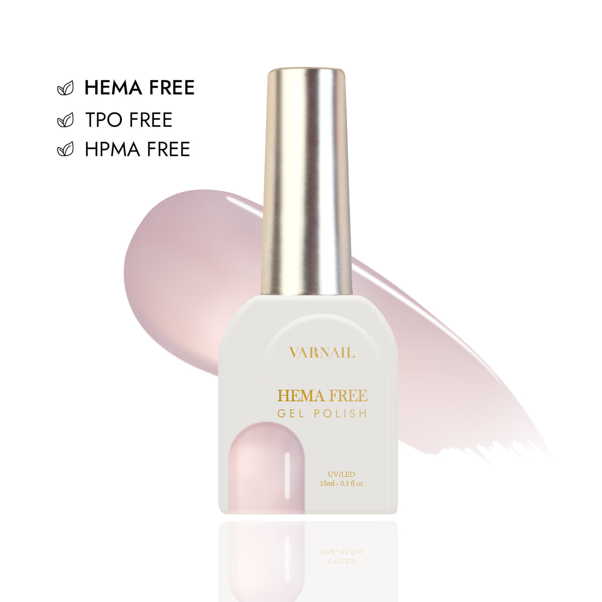 Hema-Free Jelly Gel Polish - 054 Taro Milk Tea