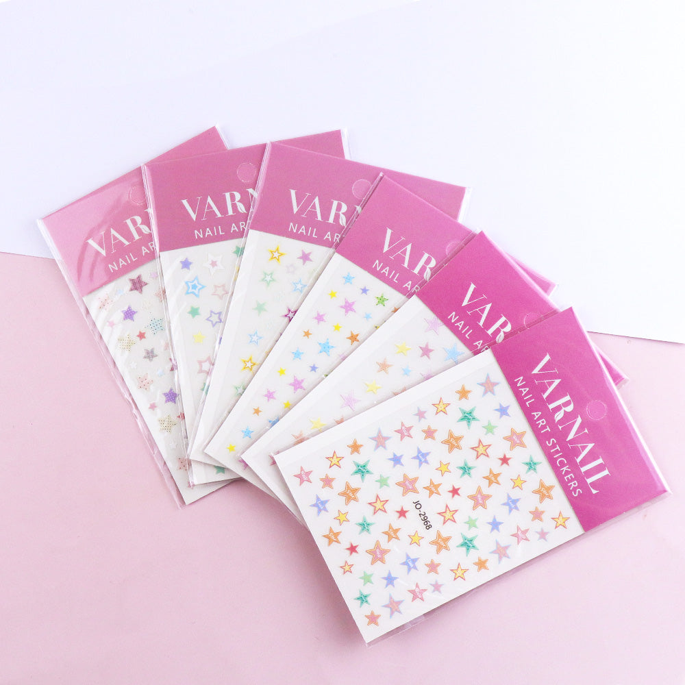 Nail Sticker - Pastel Stars