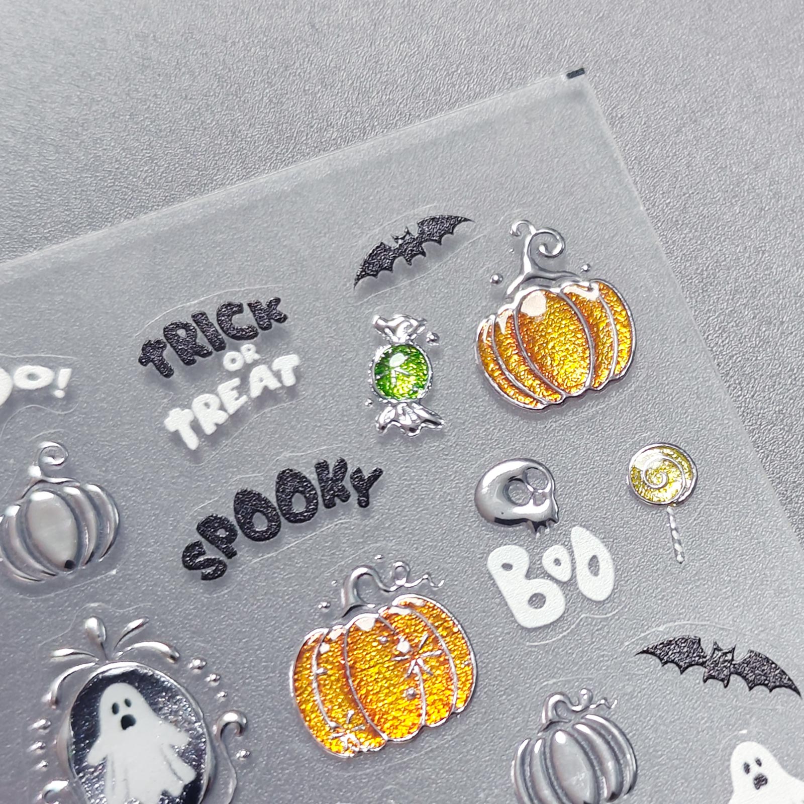 Jelly Nail Sticker - Trick or Treat