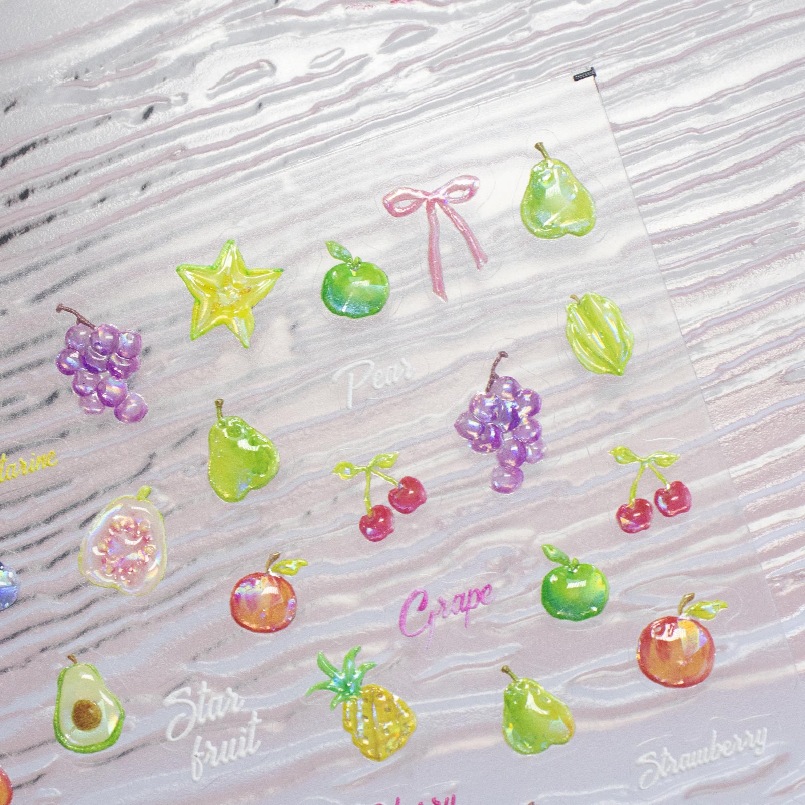 Jelly Nail Sticker - Summer Fruit