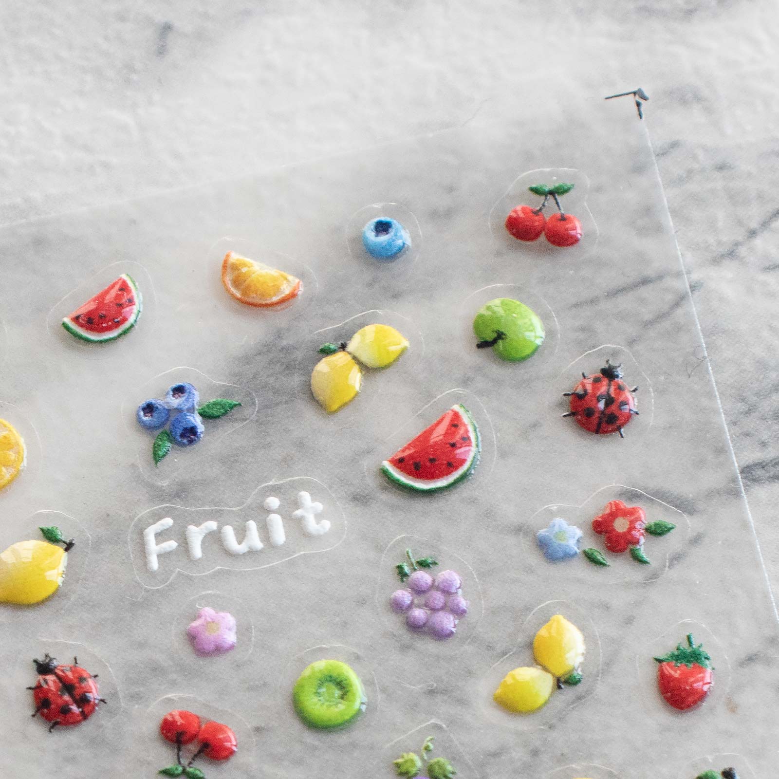 Jelly Nail Sticker - Tiny Fruit