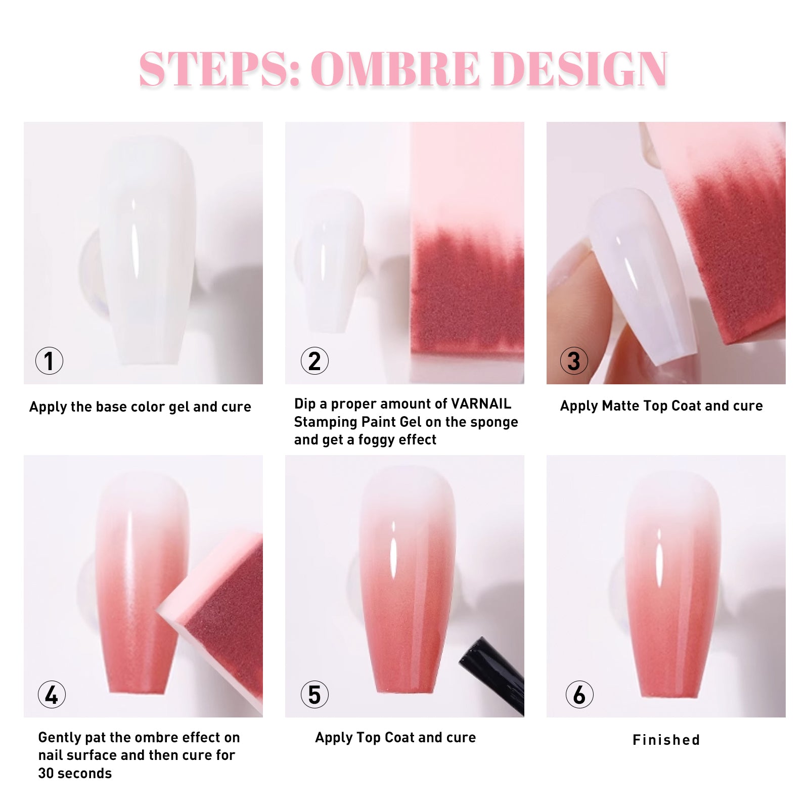 Nail Art Ombre Sponge