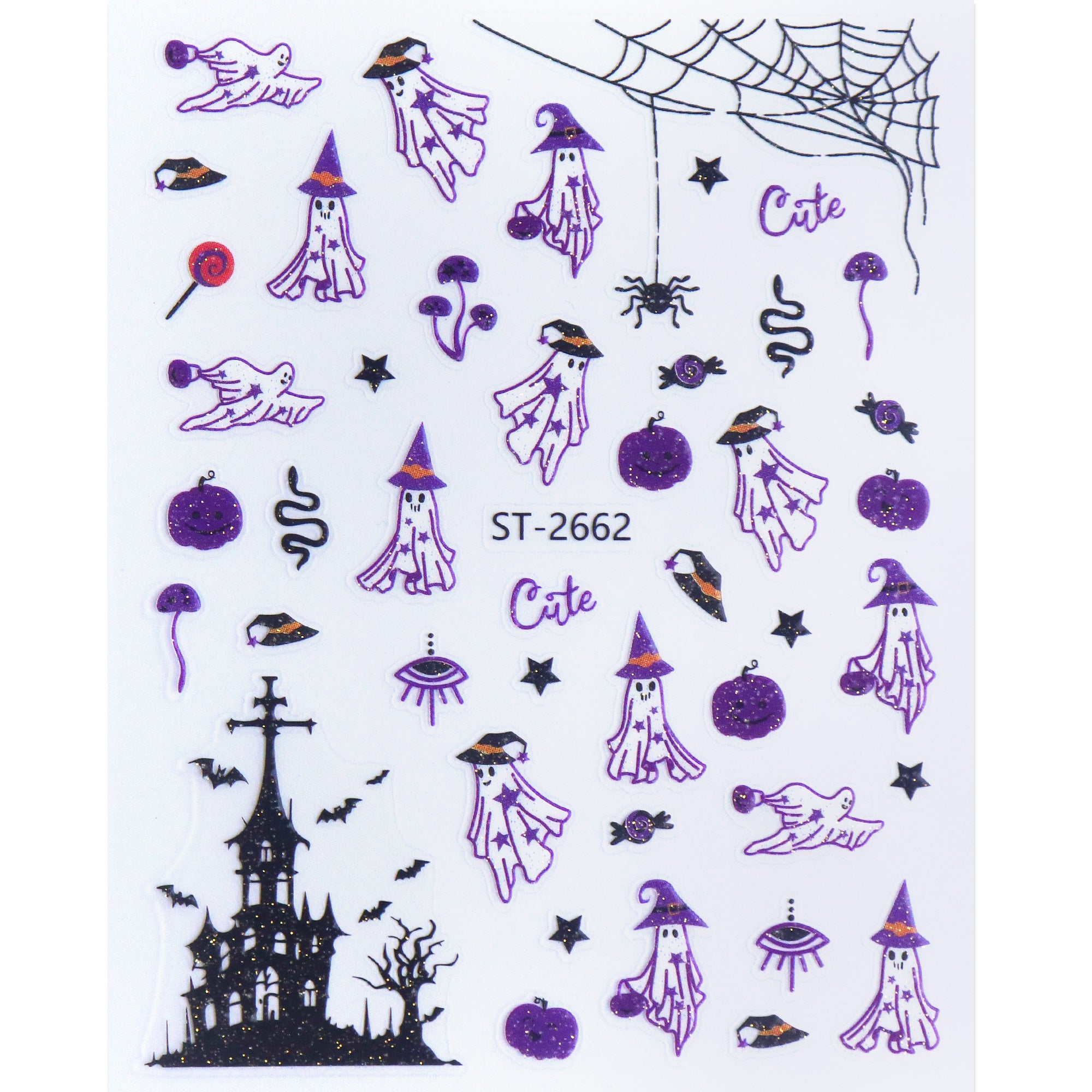 Nail Sticker - Happy Halloween