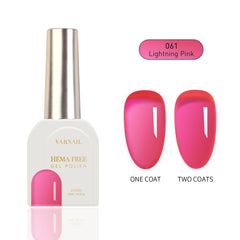 Hema-Free Glass Tint Gel Polish - 061 Lightning Pink