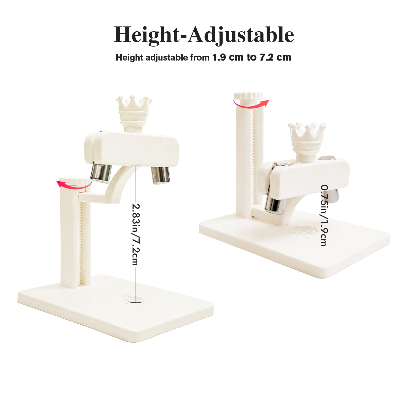Adjustable Height Spinning Cat Eye Nail Magnet