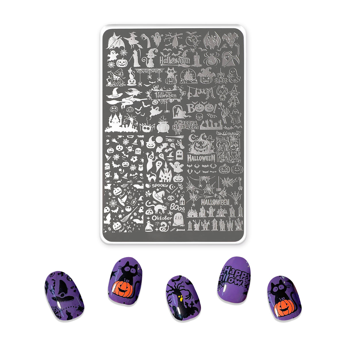 Nail Stamping Plates - Halloween
