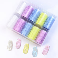 Nail Transfer Foil - Pastel Lace