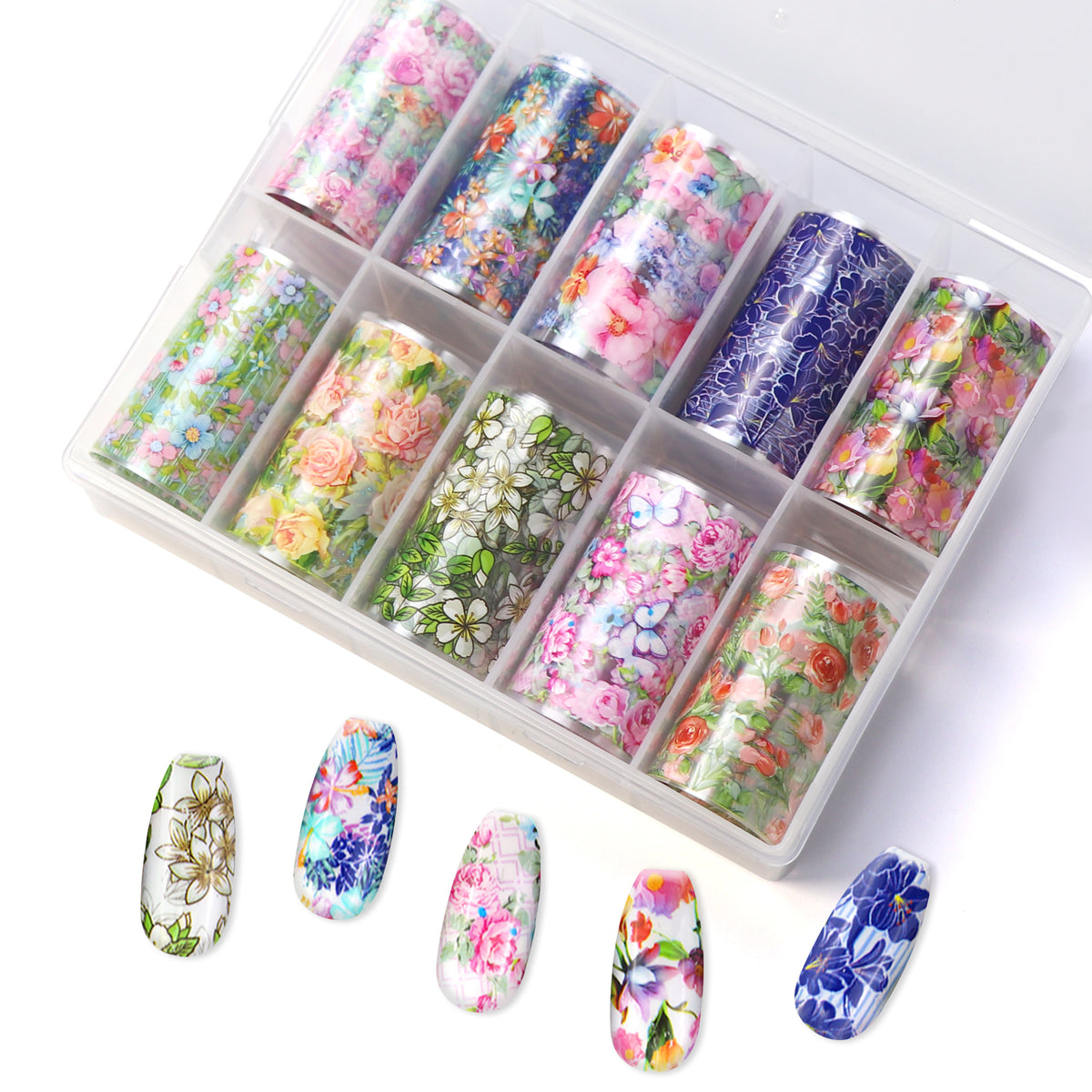 Nail Transfer Foil - Floral (Springtime)
