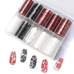 Nail Transfer Foil - Lace (Mix)