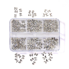 6 Grids Coquette Bow Charms