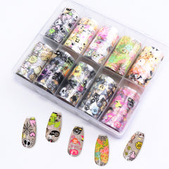 Nail Transfer Foil - Halloween Party