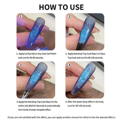 Hema-Free Raindrop Top Coat (Step 1)