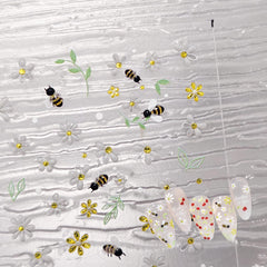 Jelly Nail Sticker - Bee Garden