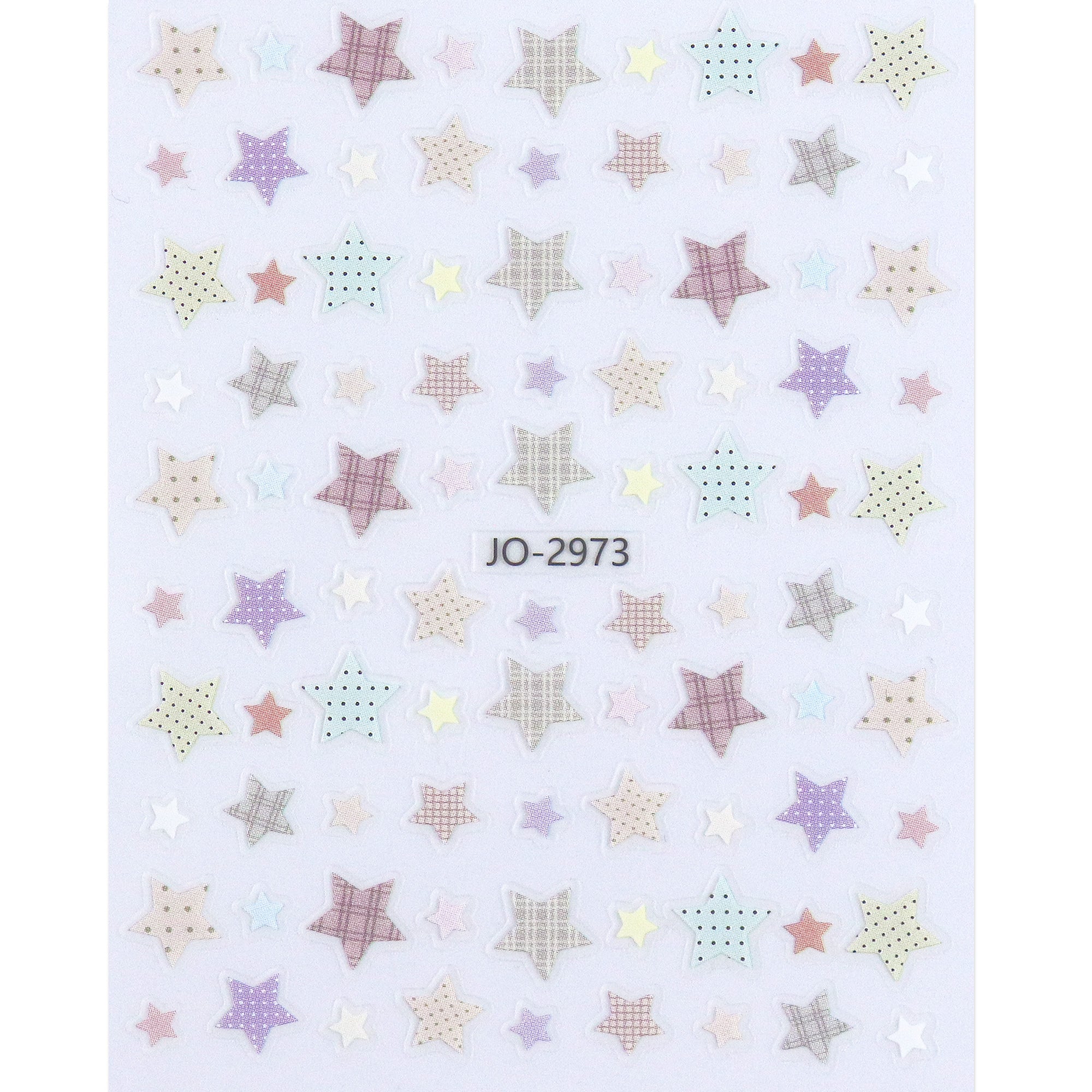 Nail Sticker - Pastel Stars