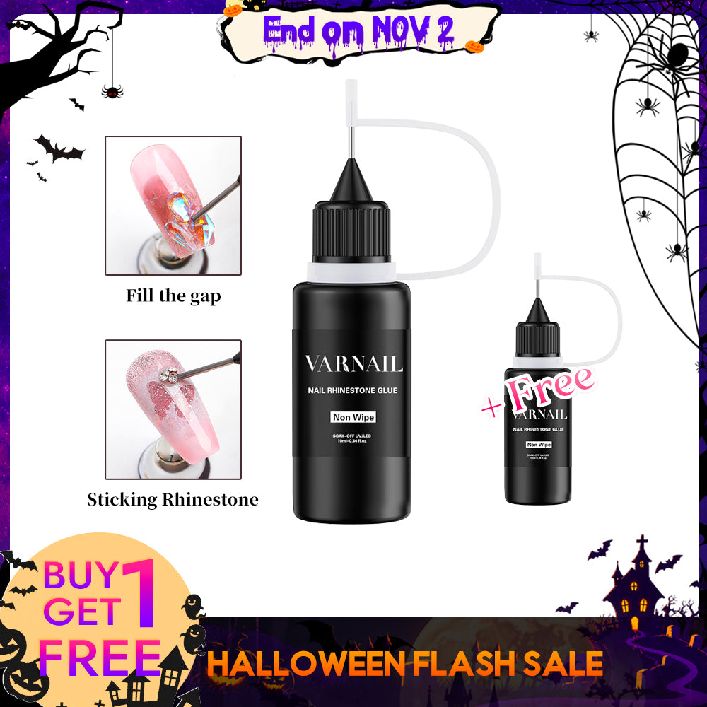 【Halloween Flash Sale】- BOGO-Nail Rhinestone Glue Gel
