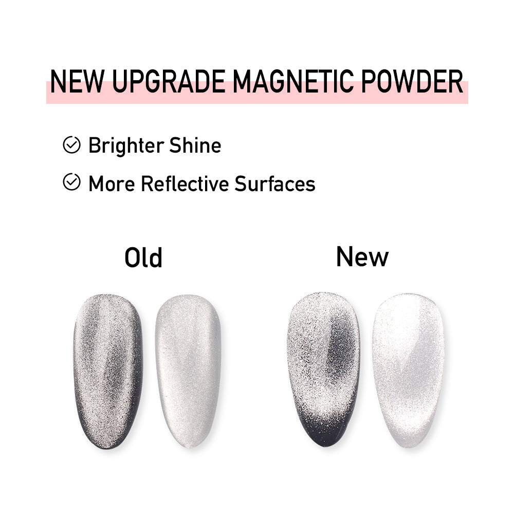 （Upgrade) Omnipotent Cat Eye Gel - Silver (Light Bulb)