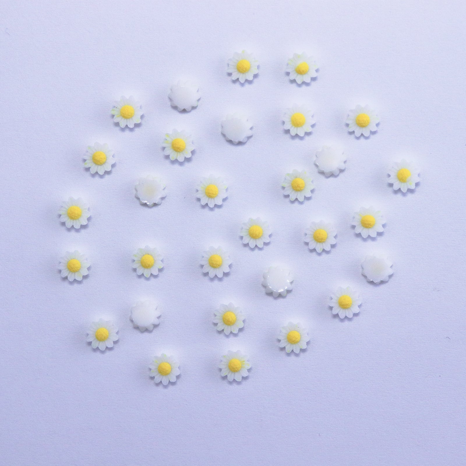 3D Sunflower Nail Charms