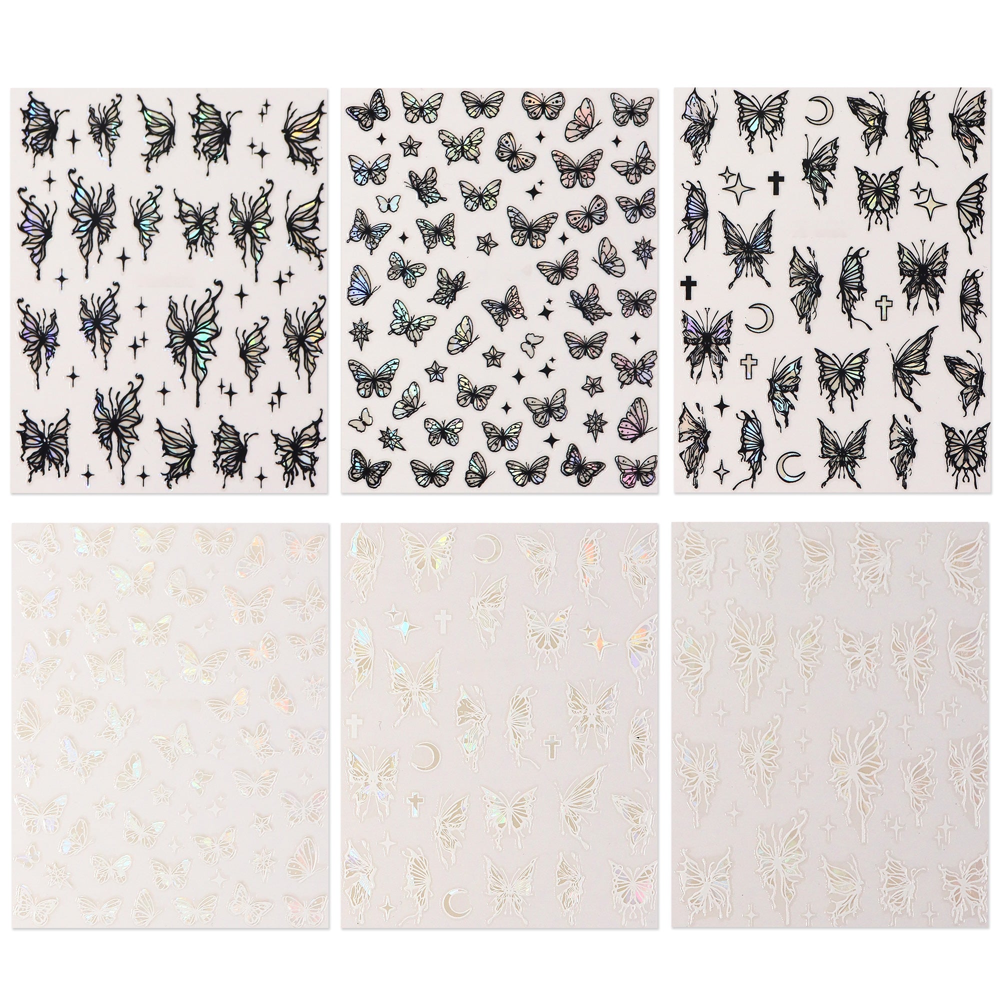 Nail Sticker - Aurora Butterfly