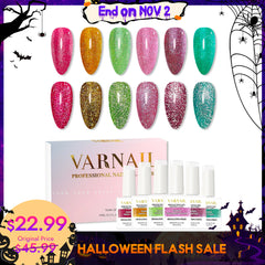 【Halloween Flash Sale】- 50% OFF - Rainbow Candy Reflective Gel Set