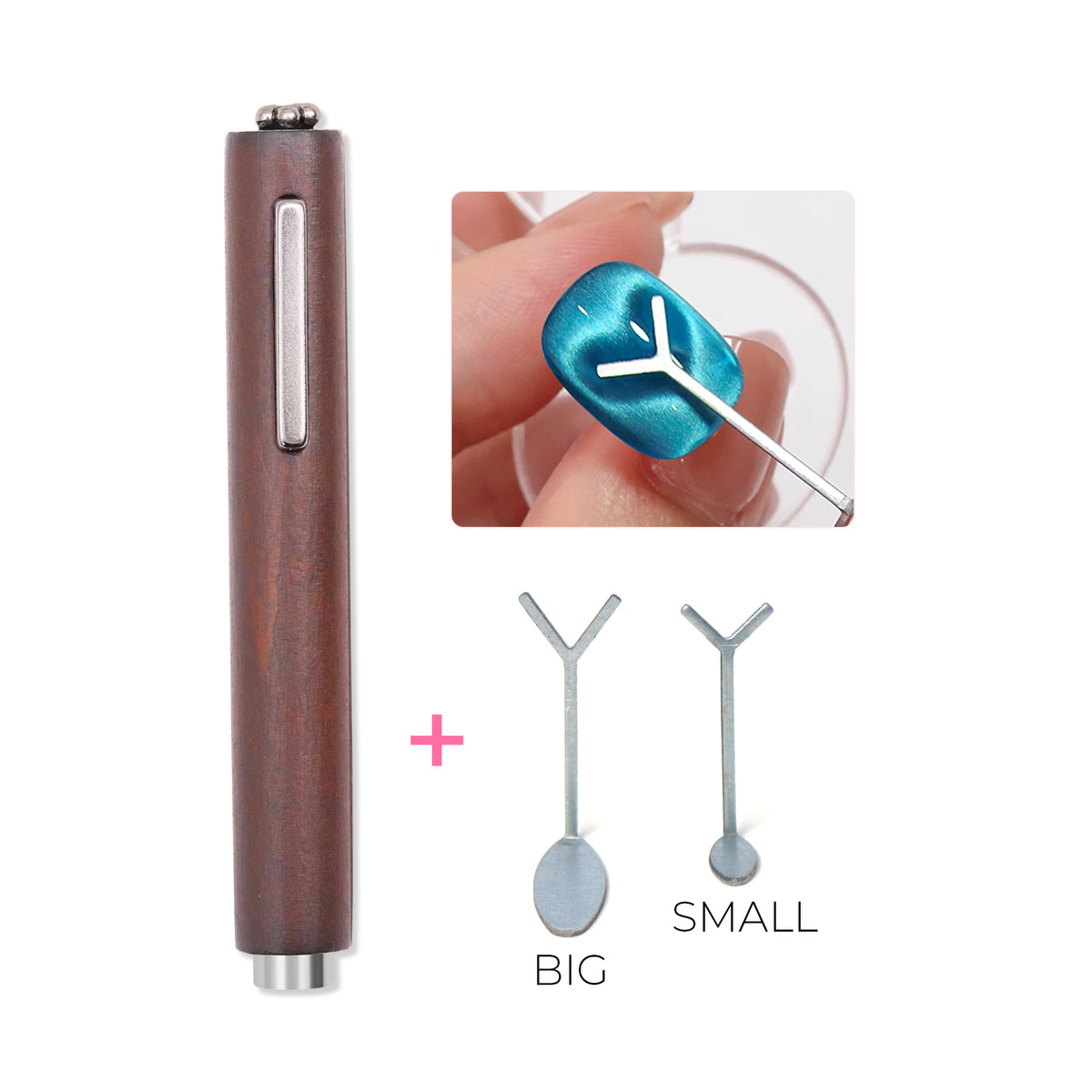 Heart Cat Eye Nail Tool