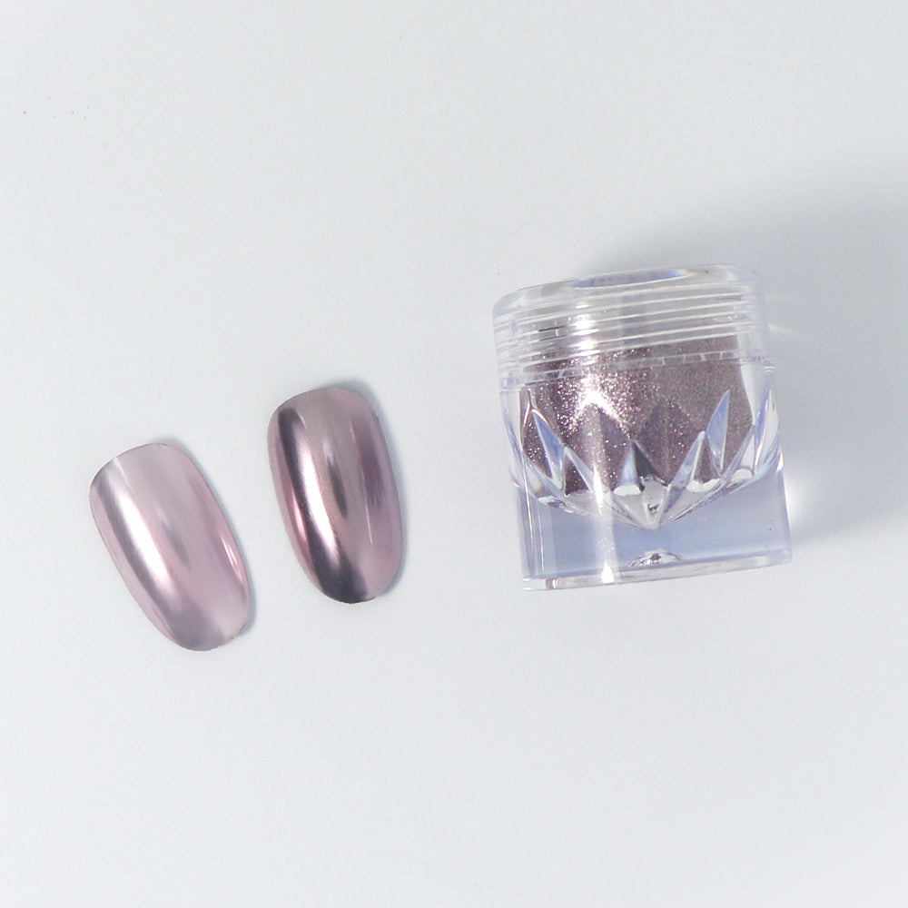 Mirror Metallic Nail Chrome Powder - VM08 Light Pink