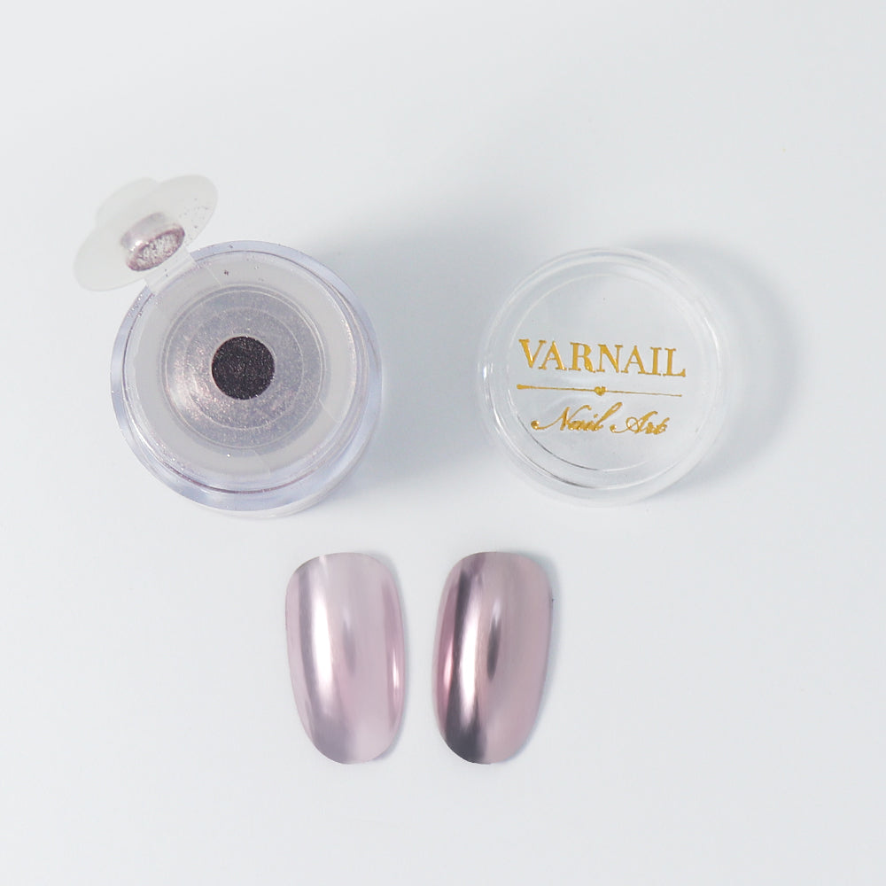 Mirror Metallic Nail Chrome Powder - VM08 Light Pink