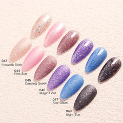 Anniversary Deal: 6 Colors Gel Polish Set - S08 Star of The Stage