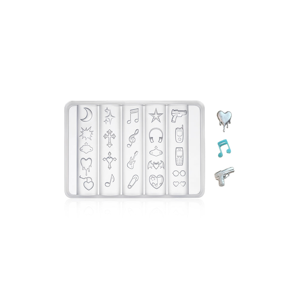 3D Nail Art Mold (Upgrade) - #61 Y2K