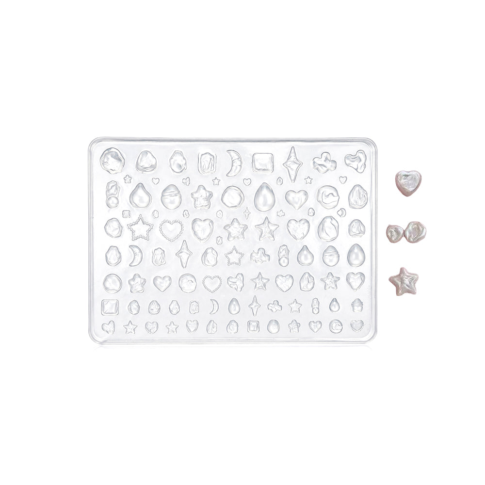 3D Nail Art Mold - #35 Baroque Pearl