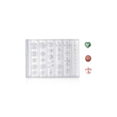 3D Nail Art Mold (Upgrade) - #58 Cross & Chain