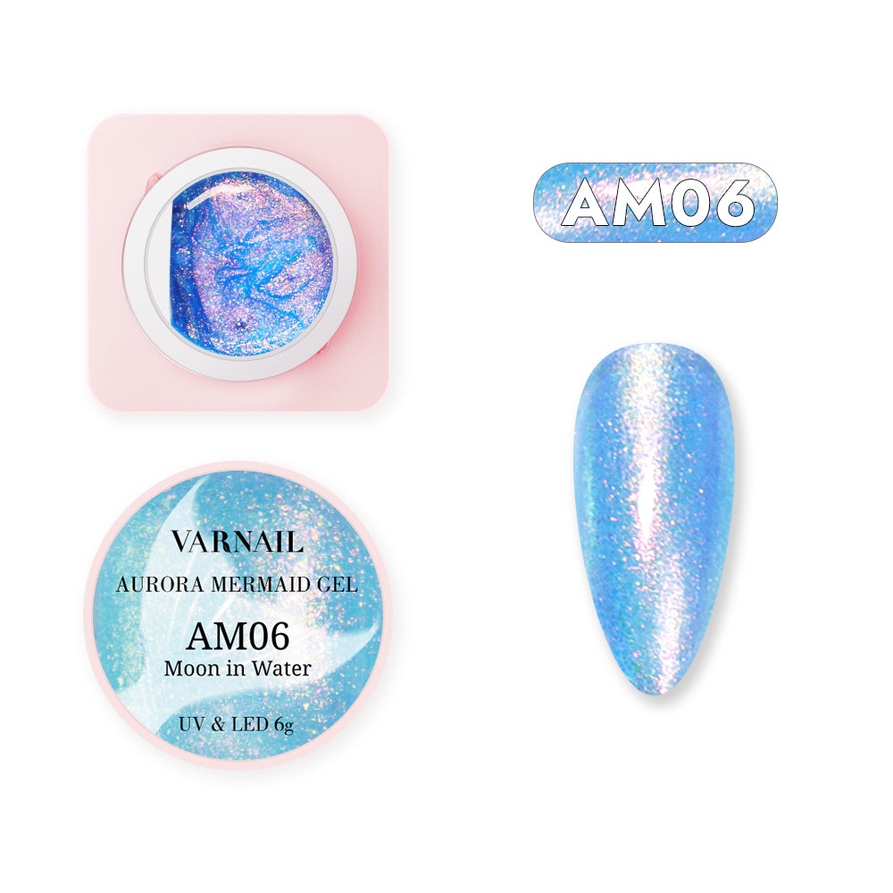 Aurora Mermaid Gel Polish - AM06 Moon in Water